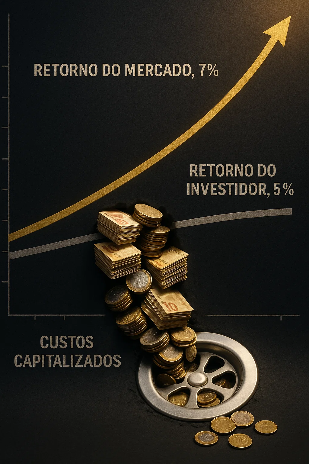 O Custo é o Inimigo Invisível: Como as Taxas Corroem Seu Futuro Financeiro